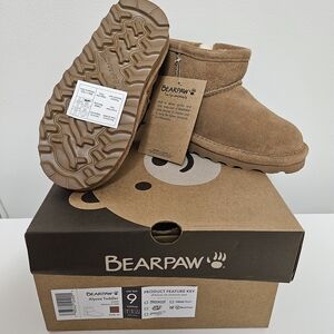 BearPaw Alyssa Toddler Boots in Brown